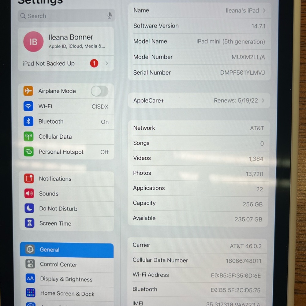iPad mini 5